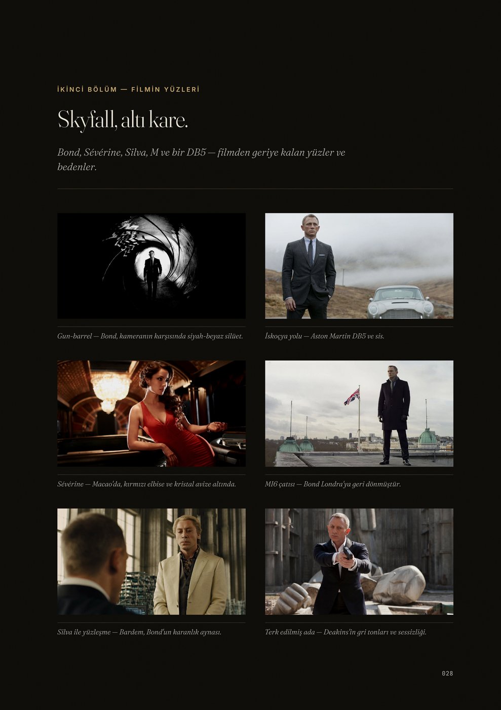 NOS Craig — Skyfall Bölümü