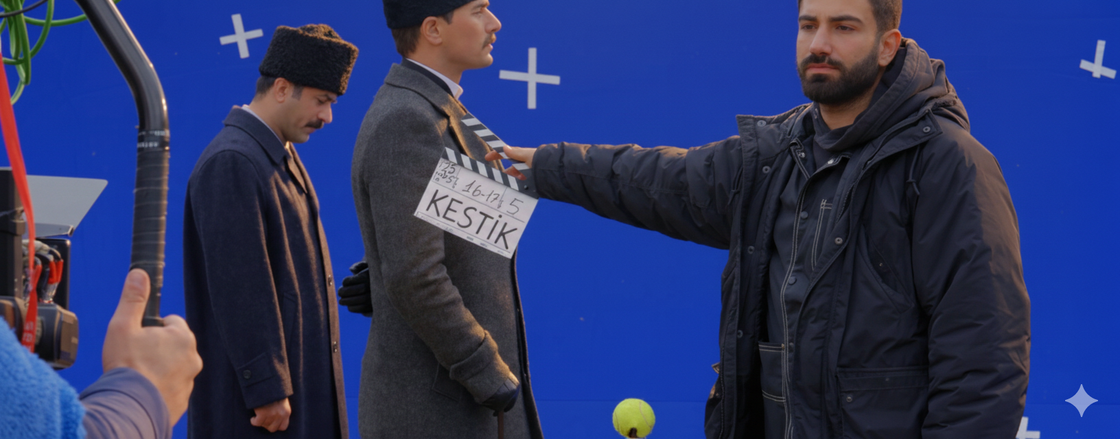 Kestik — Kamera Arkası: Klaket